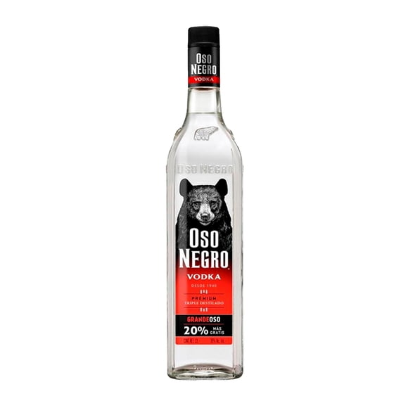 Vodka Oso Negro Premium 1 L