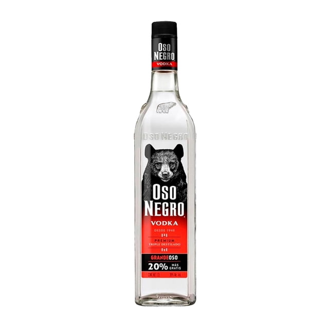 Vodka Oso Negro Premium 1 L