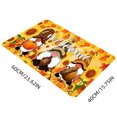 thumbnail image 3 of Amzcrzy Funda Nórdica, Sábana, Funda De Almohada De Satén, Tapete De Bienvenida De Otoño, Patrón De Calabaza, Absorbente Y Para Su Entrada, Toallas De Baño, Manta Con Peso, Tapiz De Pared, 3 of 7