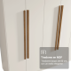 thumbnail image 3 of Ropero Closet Madesa Venus 6 Puertas 180cm Color Blanco 1, 3 of 5
