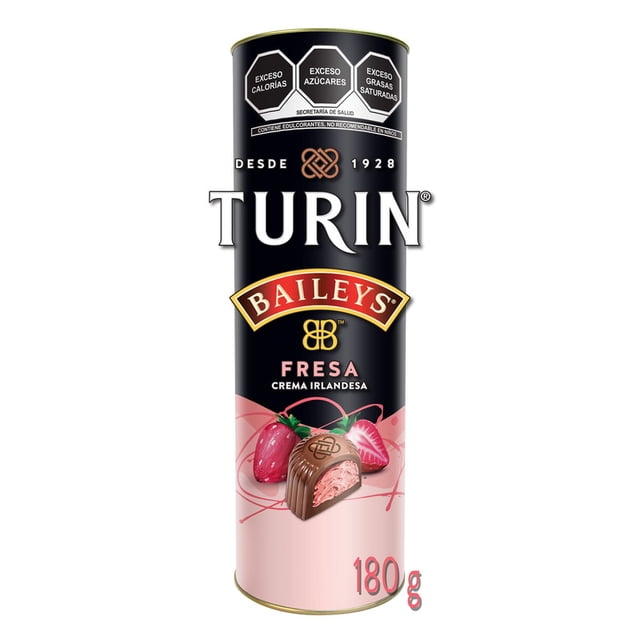 Chocolate Turin con licor Baileys Original Fresa 180 g