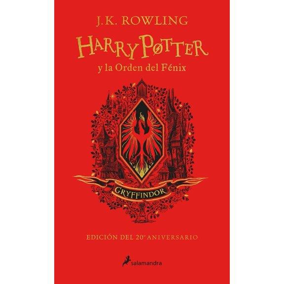 HARRY POTTER Y LA ORDEN DEL FENIX EDICIÓN GRYFFINDOR DEL 20º ANIVERSARIO SALAMANDRA INFANTIL Y JUVENIL Pasta Dura