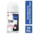 thumbnail image 2 of Antitranspirante NIVEA Black & White invisible black & white clear roll on 50 ml, 2 of 8