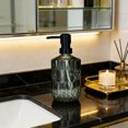 thumbnail image 4 of CaiYueKe Glass Soap Dispenser with Rust Proof Pump, Refillable Kitchen Soap Dispenser for Dish Soap, Soap Dispenser Bathroom for Hand soap, Lotion, Body Wash, 4 of 7