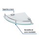 thumbnail image 2 of Juego de 4 repisas esquineras de vidrio, Foset Foset RES-4V, 2 of 3