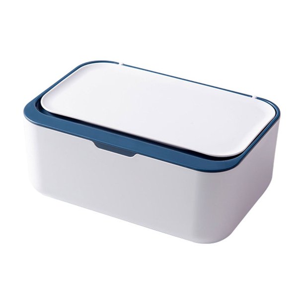 Dispensador de toallitas CLLC, soporte para toallitas para bebés y adultos, contenedor de toallitas recargable Seposeve, mantiene las toallitas limpias. Estuche antideslizante para toallitas de fácil