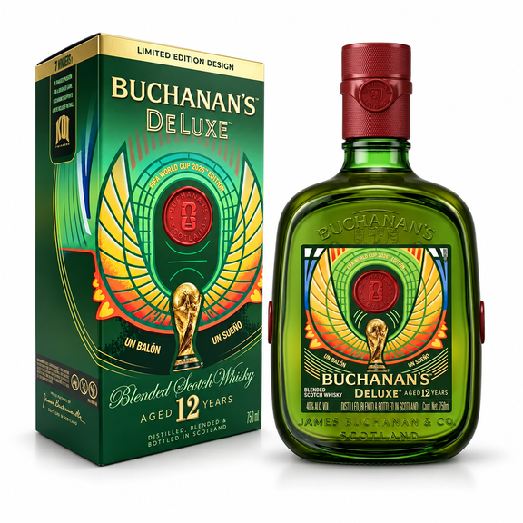 Whisky Buchanan's Deluxe 12 años 750 ml Edición Mundial 2026