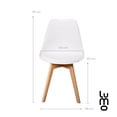 thumbnail image 3 of Set/Kit 4 Silla Tulip Eames Acojinada Minimalista Moderna, 3 of 7