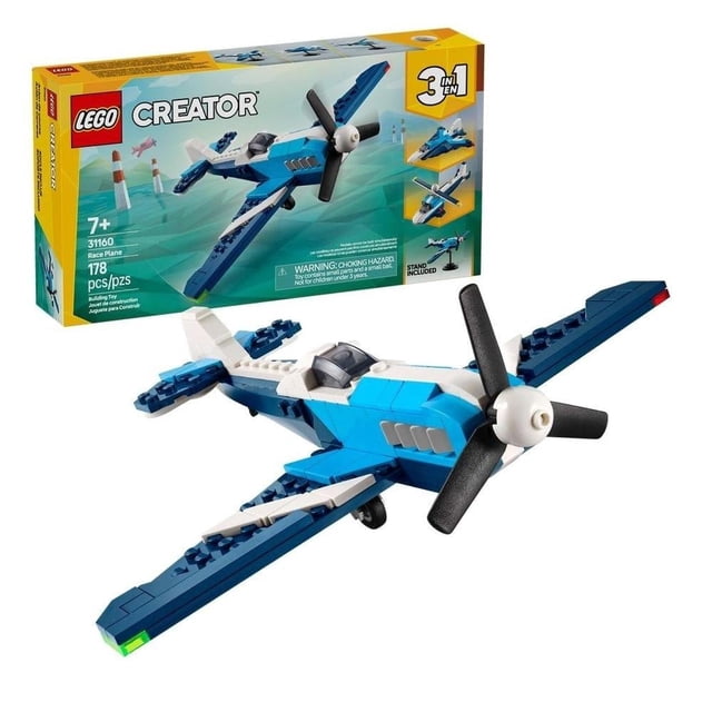 Set LEGO Creator Aeronave: Avión de Carreras 31160