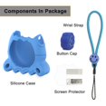 thumbnail image 2 of Funda de silicona XEGIMOR para Tamagotchi Paradise Azul + Accesorios, 2 of 7