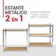 thumbnail image 5 of Estante Metálico 5 Niveles Guardex Anaquel Organizador Rack Color Gris, 5 of 8