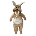 thumbnail image 2 of Mameluco Canguro con peluche desmontable y bolso frontal Unisex 6 meses, 2 of 3