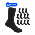 thumbnail image 1 of Fruit of the Loom Calcetin para Niño, Talla Chica, Color Negro, 12 Pares, 1 of 7