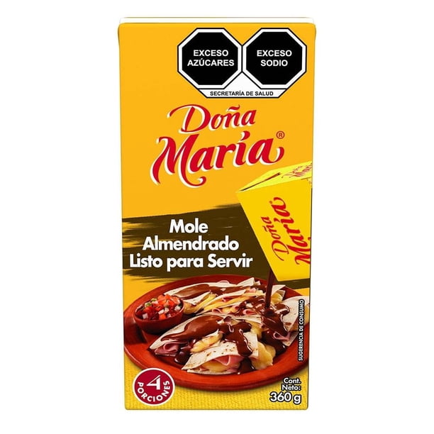 Mole Doña María almendrado listo para servir 360 g