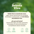 thumbnail image 3 of Bebida Kombucha con probióticos jamaica 377 ml, 3 of 4