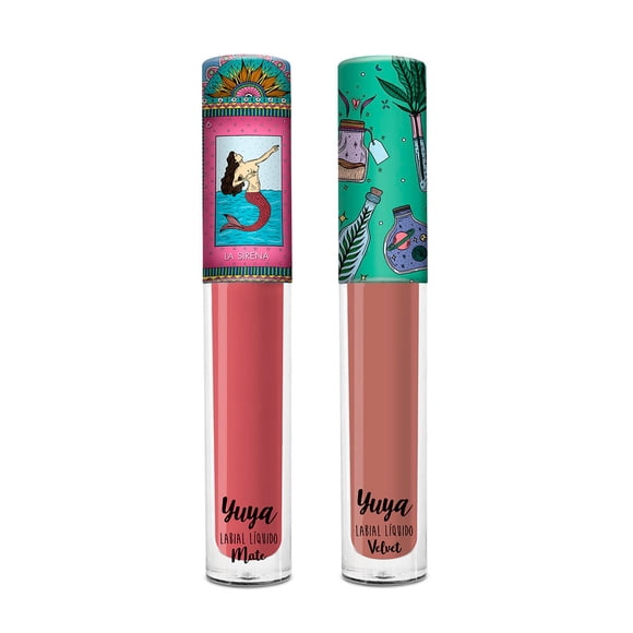 Set de 2 labiales Yuya La sirena Te quiero