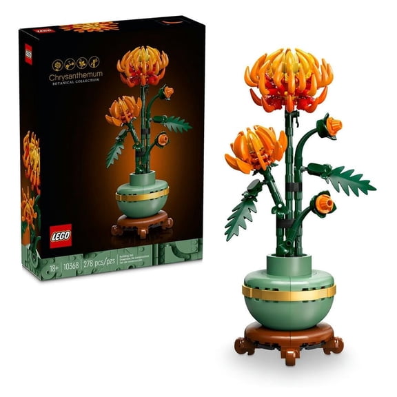 Set LEGO Botanicals 2025 Crisantemo 10368