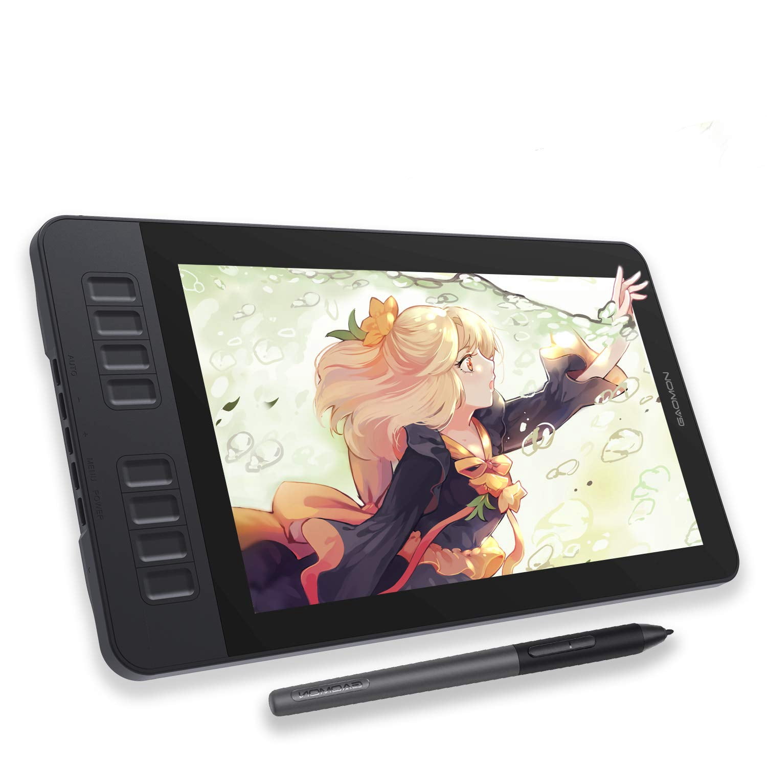 Tableta de dibujo GAOMON PD1161 de 11.6 pulgadas con lápiz capacitivo sin batería