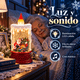 thumbnail image 2 of Veladora de Agua Navideña Santa Claus con Luz LED, Música y Nieve Giratoria, Decoración de Mesa, 2 of 5