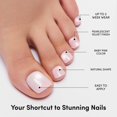 thumbnail image 3 of Uñas postizas Glamnetic Velvet 32 piezas color rosa natural, 3 of 9