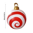 thumbnail image 3 of Árbol de Navidad inflable de 60 cm para exteriores | Decoración navideña de PVC resistente a la intemperie | Incluye inflador y estaca, 3 of 5