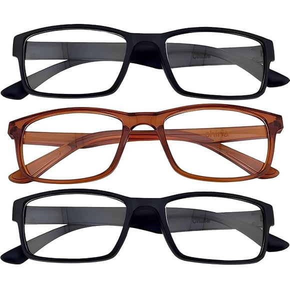Set lentes de lectura Sersun 3PACK lectura geniuses +2.5 Unisex