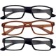 thumbnail image 1 of Set lentes de lectura Sersun 3PACK lectura geniuses +2.5 Unisex, 1 of 3