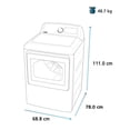 thumbnail image 4 of Secadora Mabe Gas 24 kg Blanca, 4 of 4