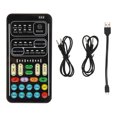 thumbnail image 2 of Cambiador de voz para PC, 450 mAh, 5 V, multifuncional, portátil, minitarjeta de sonido para teléfono móvil, ordenador, dispositivos de juego, edición en inglés I9, 2 of 15