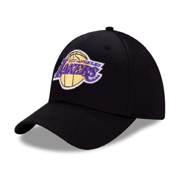 Gorra NBA Los Angeles Lakers Unitalla Visera Curva Negra