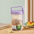 thumbnail image 1 of Vaso portátil para desayuno de avena con cuchara | Bandeja de hielo desmontable para almacenar en frío | Tapa a prueba de fugas, 1 of 6