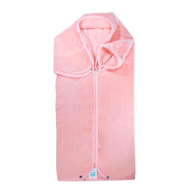 Cobertor 3 en 1 Baby Mink BabyBag Liso Rosa