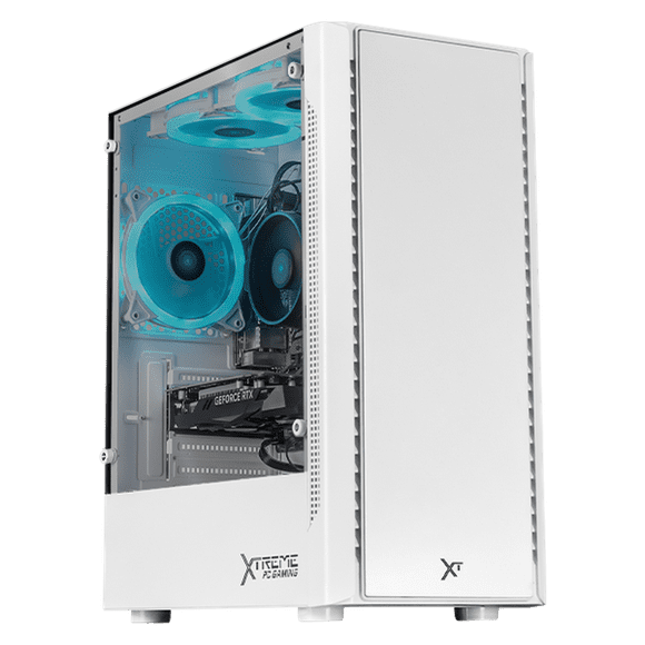 Computadora Gamer Xtreme PC Gaming NVIDIA GeForce RTX 3050 AMD Ryzen 5 5500 16GB SSD 1TB WIFI White experiencia de juego fluida en nivel medio