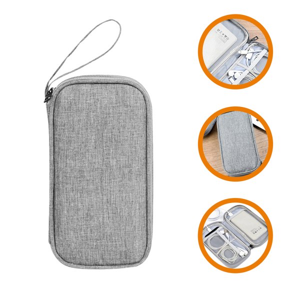 BESTYASH Estuche Para Organizar Cables Y Dispositivos Electrónicos De Viaje En Poliéster Compacto