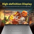 thumbnail image 4 of HP Chromebook 14 HD Laptop for Business & Students, Intel Celeron N4120, 4GB LPDDR4, 224GB Storage(64GB eMMC+160GB Docking Station), UHD Graphics, Webcam, Long Battery Life, Chrome OS, Modern Gray, 4 of 5