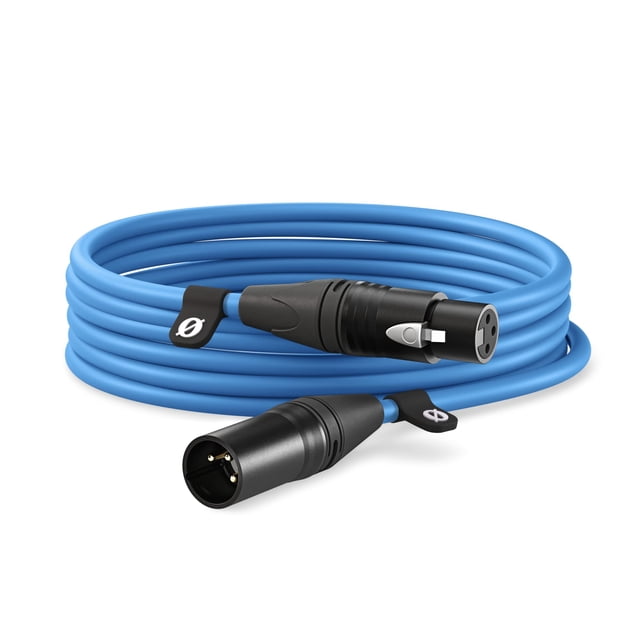 Cable XLR Rode XLR-6 Premium de 6 m, color azul