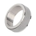 thumbnail image 3 of Anillo de ansiedad de titanio NikouMX anillo giratorio para hombre 8 mm, 3 of 8