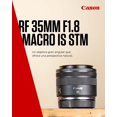 thumbnail image 2 of Canon RF 35 mm F1.8 objetivo Macro STM | objetivo prime gran angular rápido | estabilización de imagen de 5 paradas, macro 1:2, compatible con todas las cámaras de la serie Canon EOS R, 2 of 9