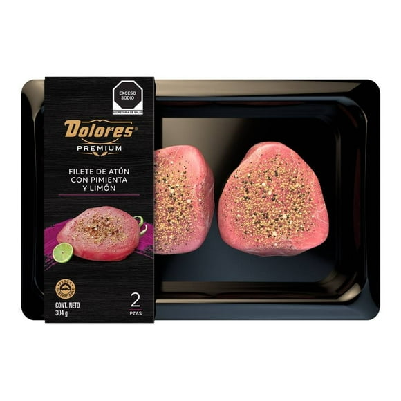 Filete de Atún Dolores Premium Pimienta y Limón en Aceite de Oliva 304 g