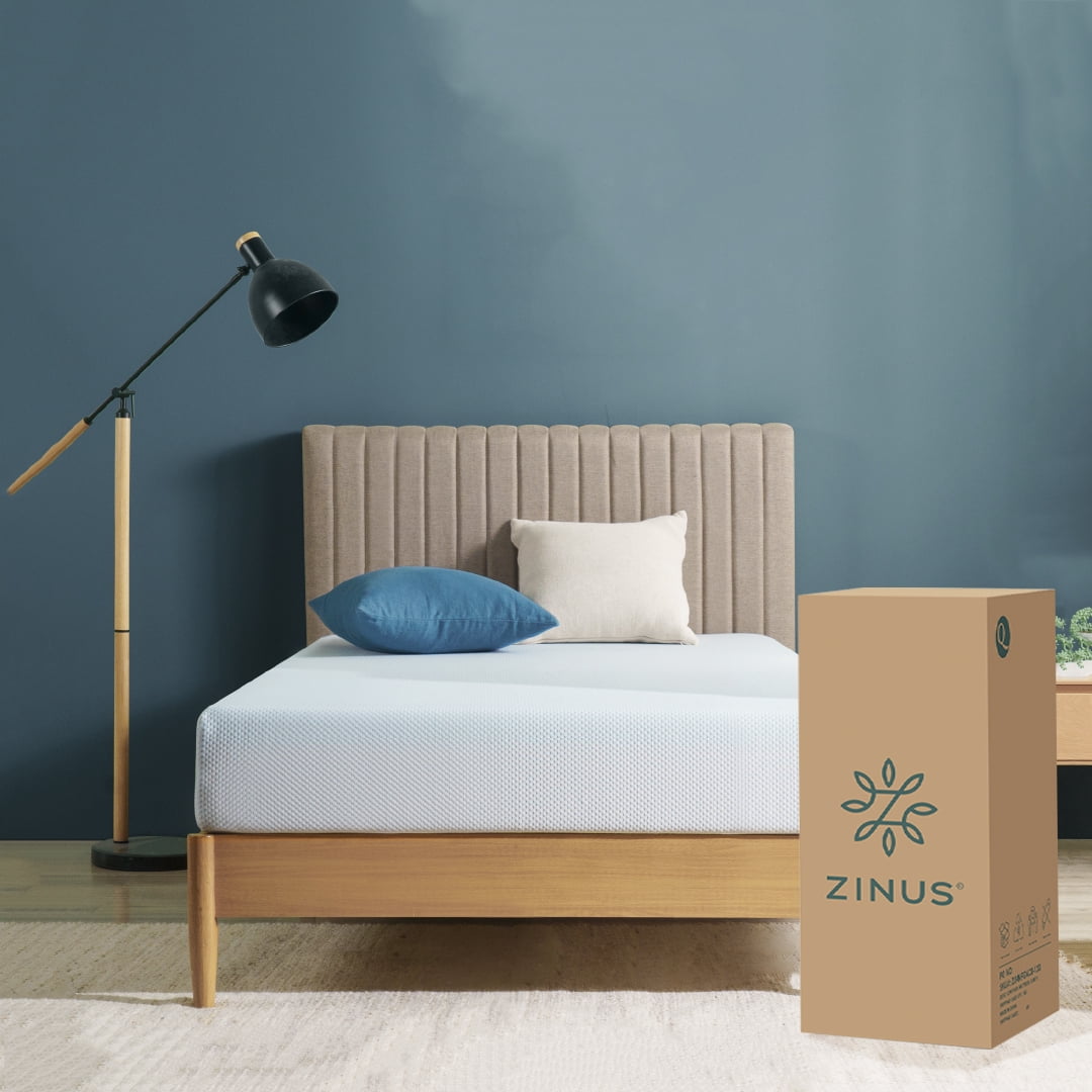 Colchón Individual Zinus de Memory Foam 15 cm Air Flow Sueño Fresco para todas las edades. Colchón en Caja