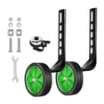 thumbnail image 3 of Ruedas de entrenamiento para bicicleta para niños, ruedas auxiliares portátiles universales para montar en bicicleta Verde, 3 of 8
