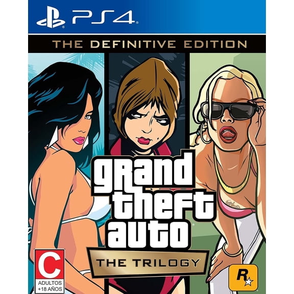 Grand Theft Auto The Trilogy The Def Edition Ps4 - S001 Take-Two Rockstar Games PS4