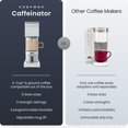 thumbnail image 2 of Cafetera Chefman Caffeinator de una taza 1,4 L 120 V, 2 of 8