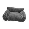 thumbnail image 4 of Sofá cama para gatos, sofá cama para mascotas, fácil de limpiar, versátil, portátil, moderno, antideslizante, para dormir, para gatitos, gatos, perros Gris, 4 of 8
