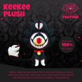 thumbnail image 3 of Peluche coleccionable Youtooz Hazbin Hotel Kee Kee de 9 pulgadas, 3 of 6