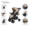 thumbnail image 3 of Carriola para Bebé y Autoasiento D'bebé Sistema de Viaje Elite Reversible Travel System Con Portabebé Arena, 3 of 6