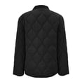 thumbnail image 2 of Chamarra George para Mujer, Acolchada Estilo Bomber Negro Talla G, 2 of 4