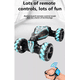 thumbnail image 2 of Coche Acrobacias R/c 4 Rounds Of Spray Twist Car Pulsera Luz Azul Y Rojo bitwow KW221436, 2 of 8