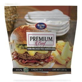 Carne para Hamburguesa American Beef 6 pzas