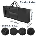 thumbnail image 4 of 61 Keys Piano Storage Bag Waterproof 420D Oxford Cloth Portable Instrument Keyboard Dustproof Protective Cover with Side Pockets, 4 of 5